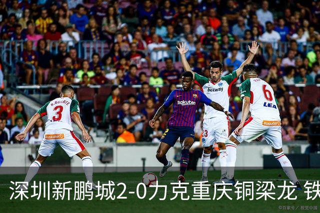 深圳新鹏城2-0力克重庆铜梁龙 铁血精神共筑主场胜利